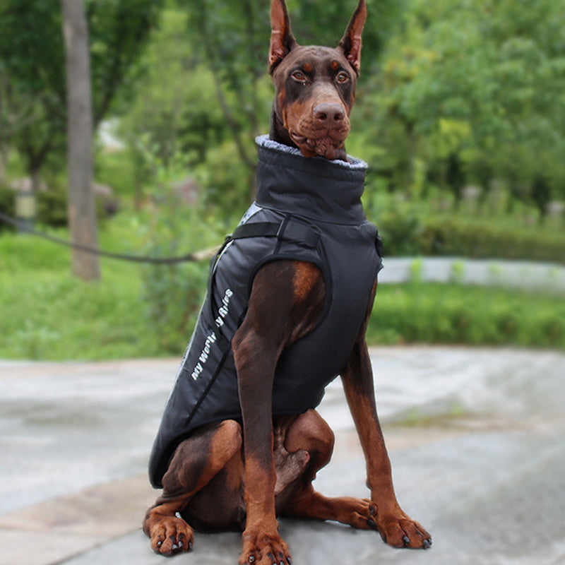 Reflekterende hundejakke med sele - GlowPaw™ Luvikno