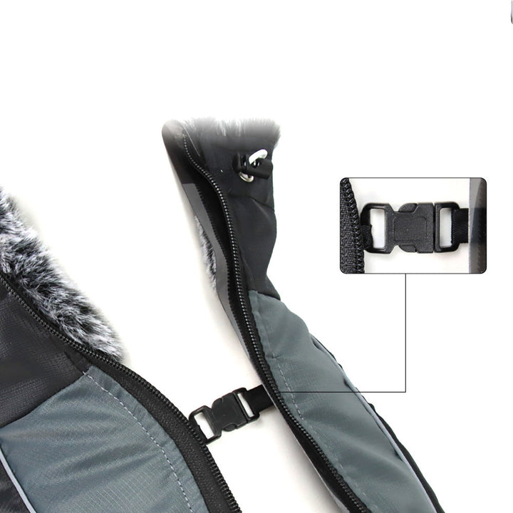 Reflekterende hundejakke med sele - GlowPaw™ Luvikno