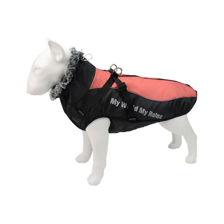 Reflekterende hundejakke med sele - GlowPaw™ Luvikno