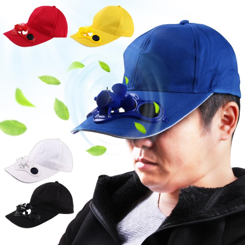 Solar Fan Sommer Utendørs Baseball Caps | Luvikno