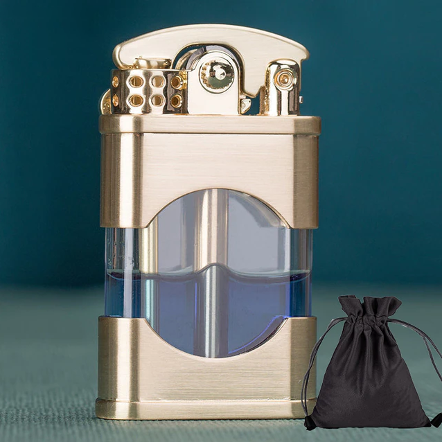 Elegant Retro Slim Metal Lighter | Luvikno