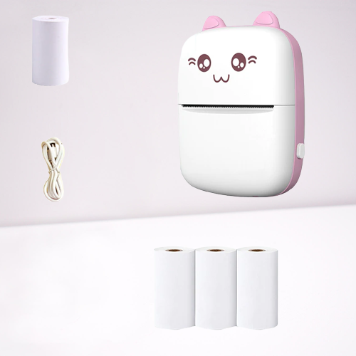 Mini Cat Termisk Luviknouetooth Etikettprinter | Luvikno