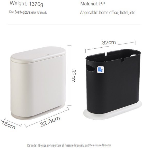 Waste Wise Dobbel Compartment Søppelbøtte | Luvikno