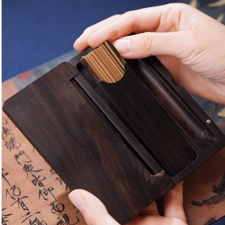 Mystic PortaLuviknoe Wood Incense Box | Luvikno