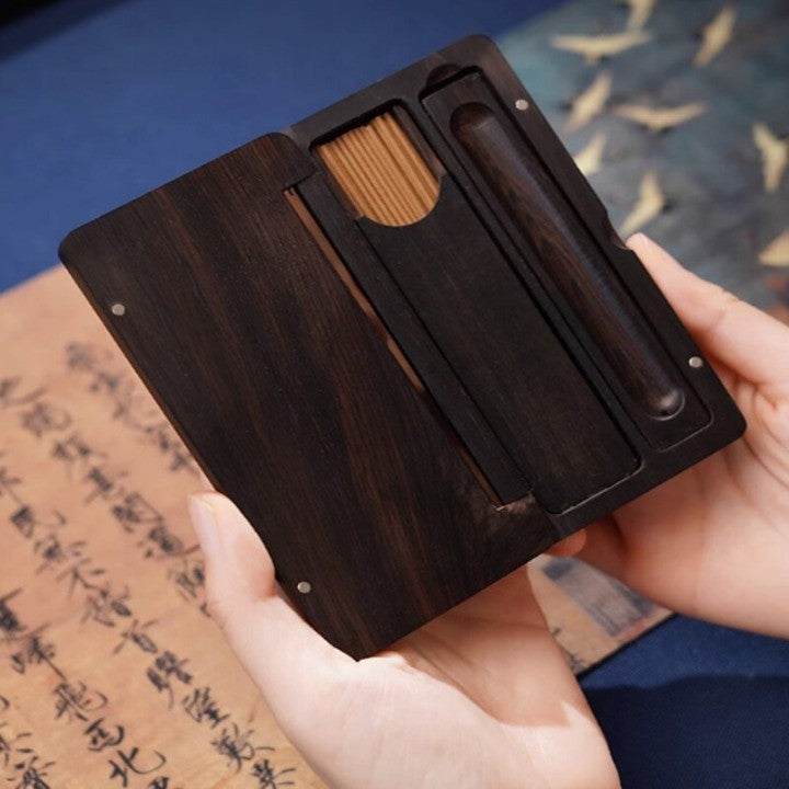 Mystic PortaLuviknoe Wood Incense Box | Luvikno