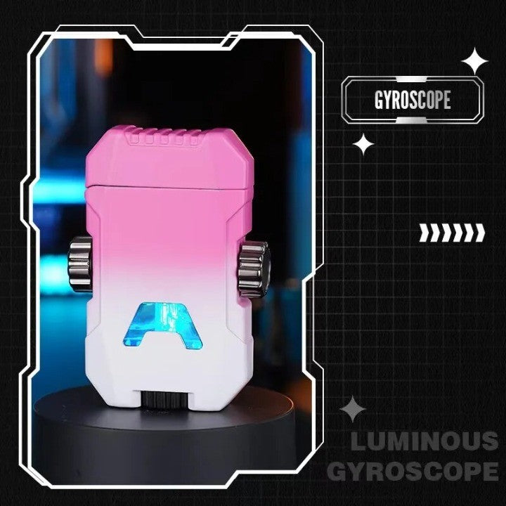 Vindfri Dobbel Jet Flamme Luminous lighter | Luvikno