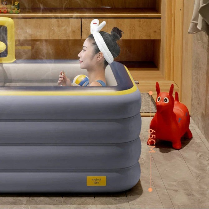 Splash Fun Kids Mini Inflatable Pool | Luvikno