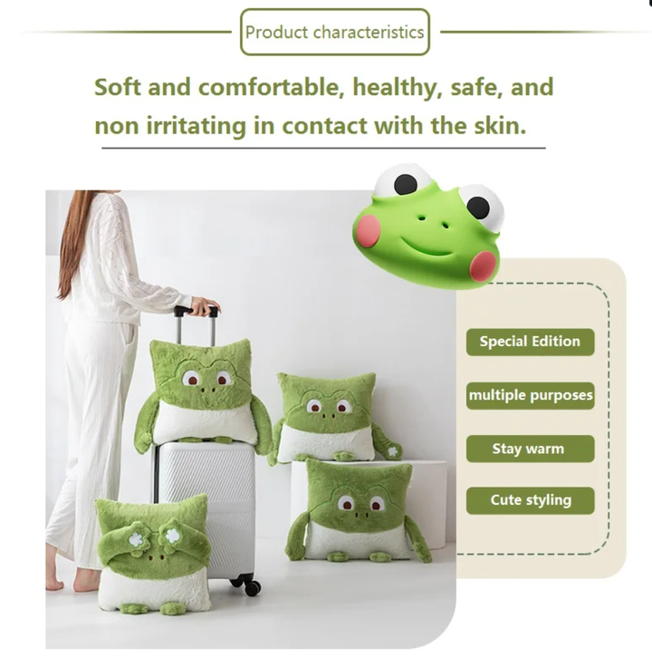 Cozy Dreams Mini Monster Quilted Pillow Luviknoanket | Luvikno