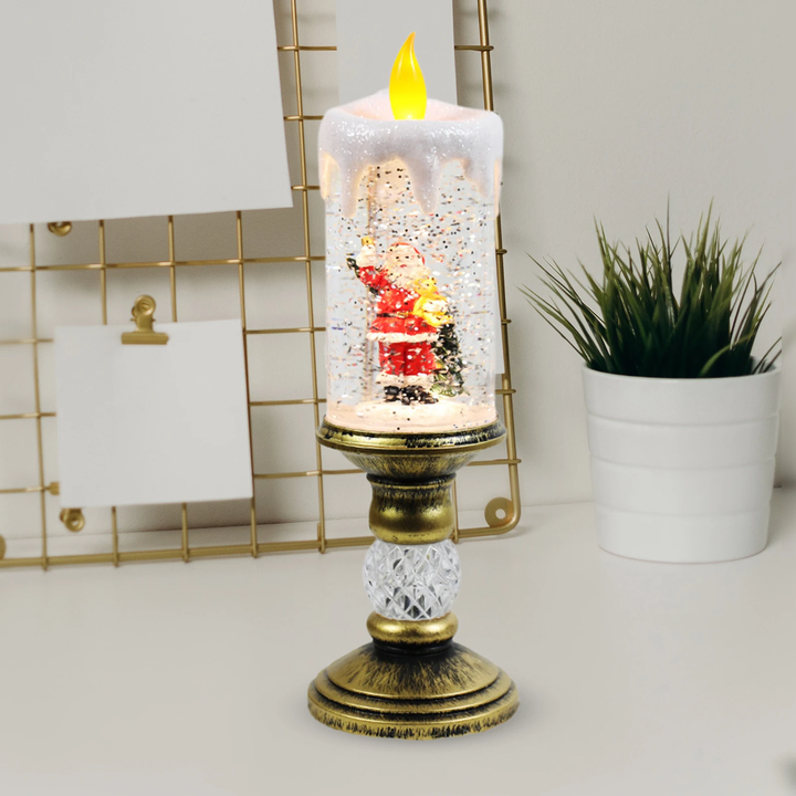 Crystal Echo Christmas Water Candle | Luvikno