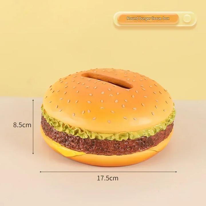 Hamburger Creative Tissue Holder | Luvikno