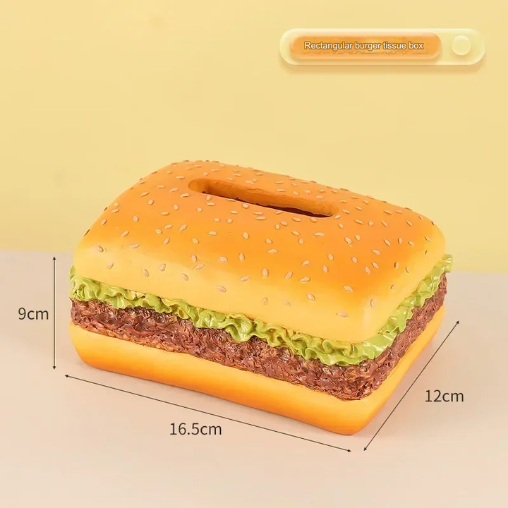 Hamburger Creative Tissue Holder | Luvikno