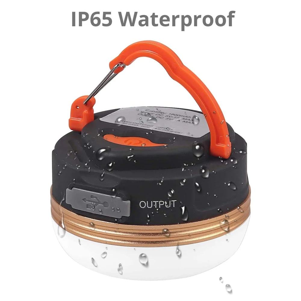 Praktisk Camping Magnetisk LED Oppladbar Lys | Luvikno