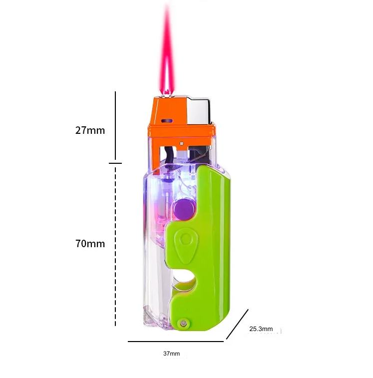 Flameless Fire Starter Retractable Vindusikker Lighter | Luvikno