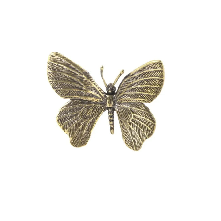 Retro Messing Skap Knot Vintage En-Hulls Kjøkken Møbel Håndtak | Luvikno