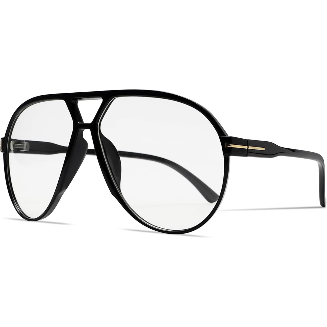 Aviator Oversize Solbriller Retro UV400 | Luvikno