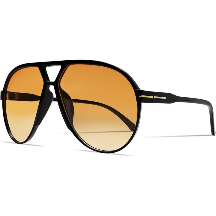 Aviator Oversize Solbriller Retro UV400 | Luvikno