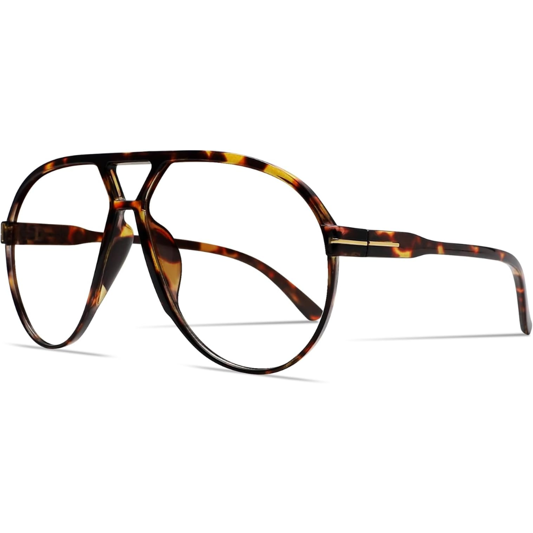 Aviator Oversize Solbriller Retro UV400 | Luvikno