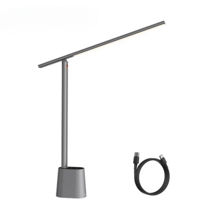 Dimmbar LED Skrivebordlampe med Øyebeskyttelse, Justerbar Lysstyrke og Sammenleggbar Design Luvikno