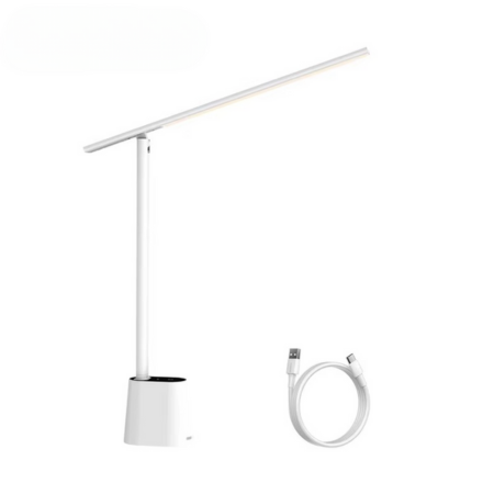Dimmbar LED Skrivebordlampe med Øyebeskyttelse, Justerbar Lysstyrke og Sammenleggbar Design Luvikno
