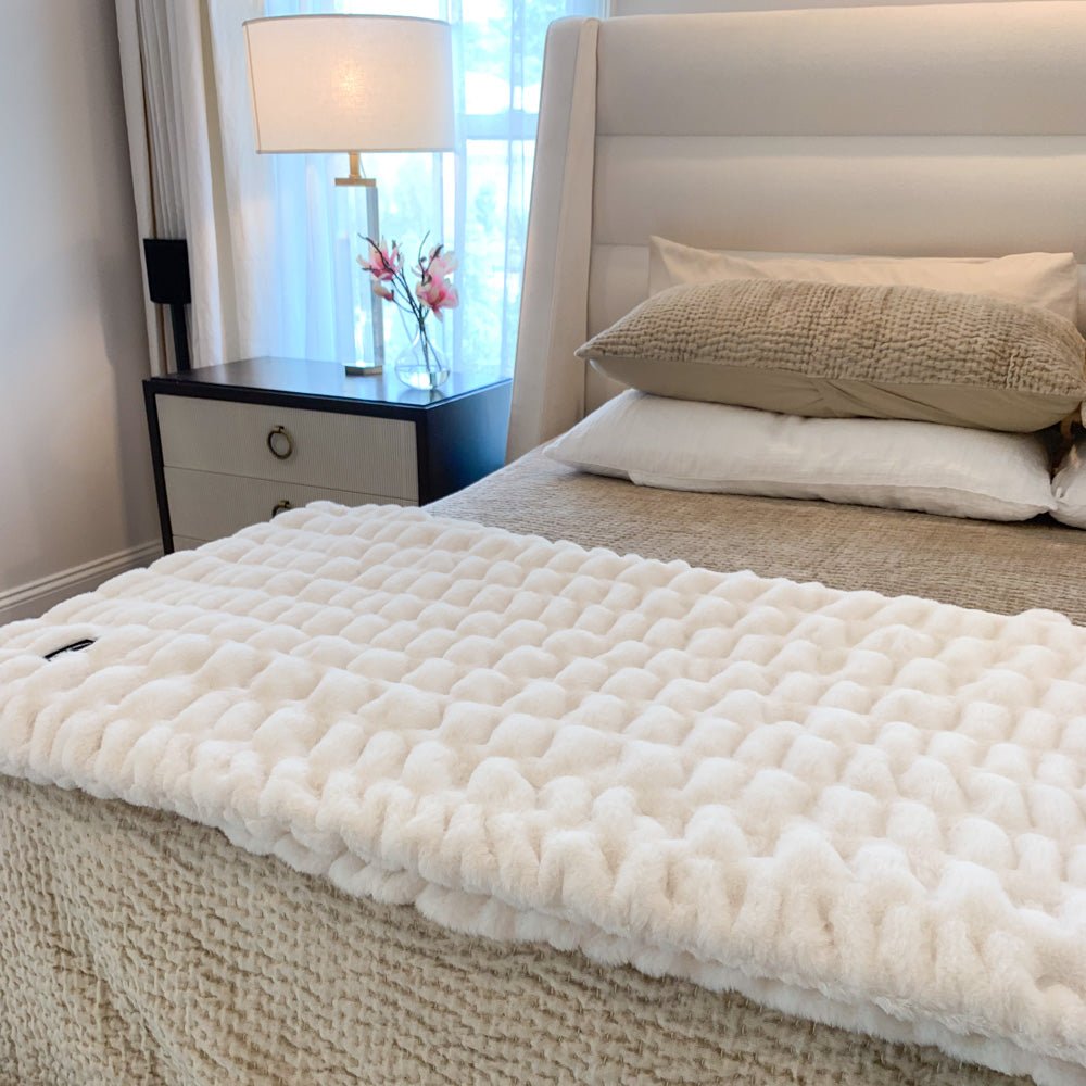 Faux Fur Blanket Ripple | Luvikno