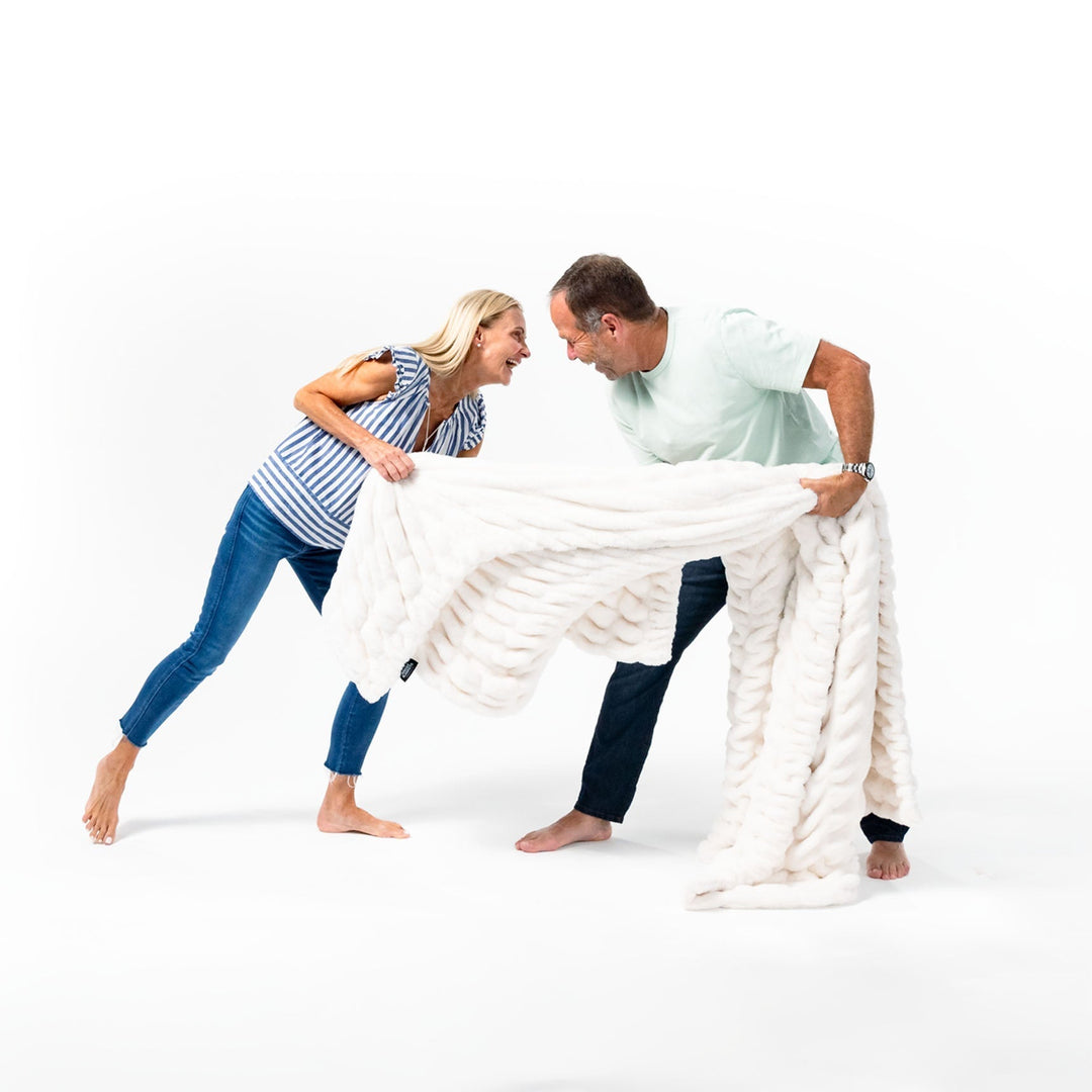 Faux Fur Blanket Ripple | Luvikno