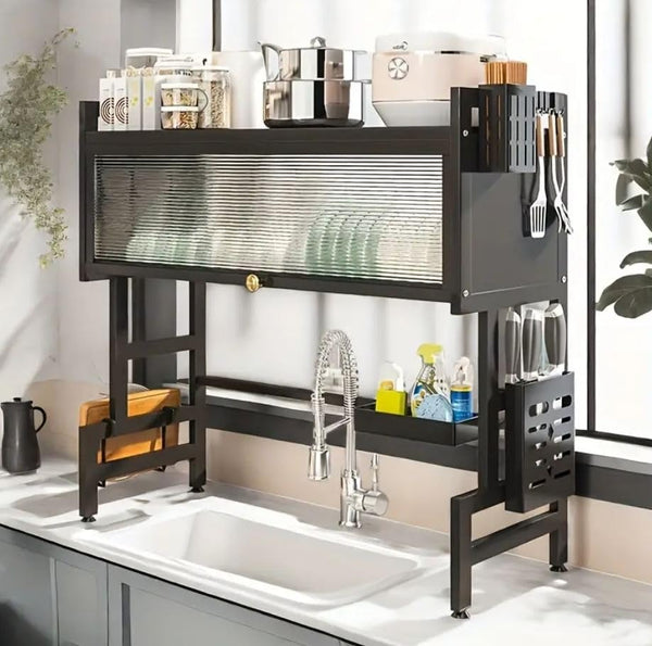 Over The Sink Cabinet Rack Luvikno