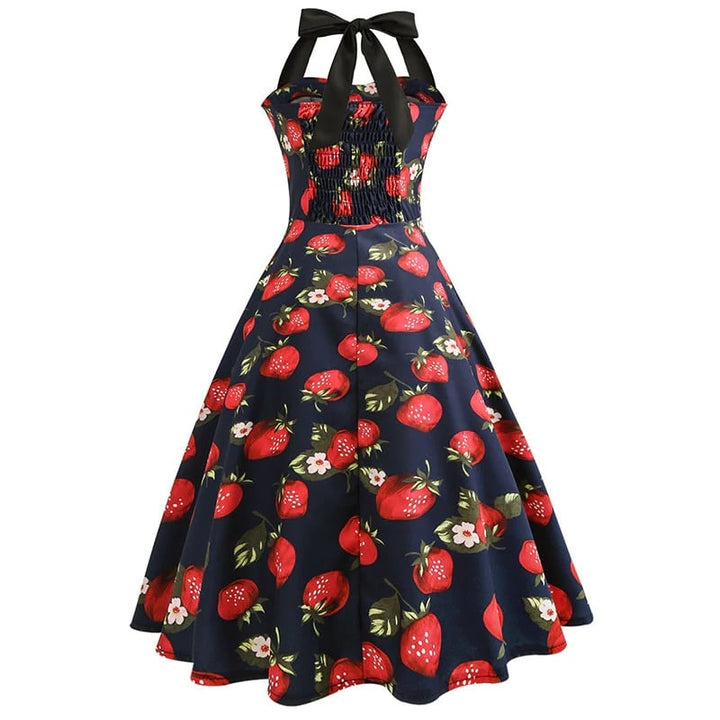 Luvik | Vintage mekko - Pin-Up Mansikat