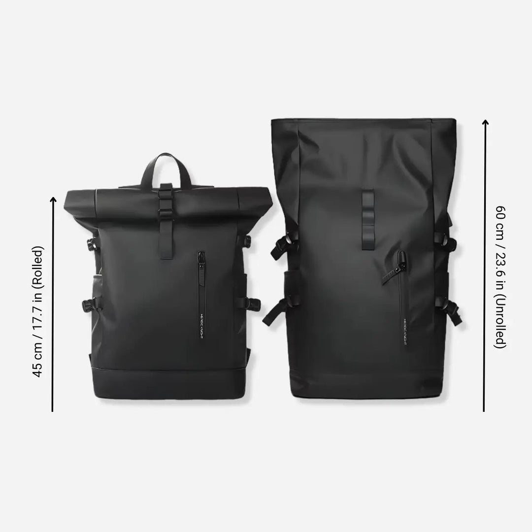 Rolltop Ryggsekk | Slank og funksjonell | Luvikno