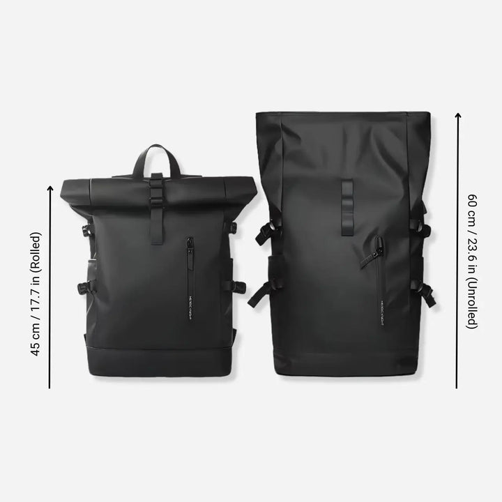 Rolltop Ryggsekk | Slank og funksjonell | Luvikno
