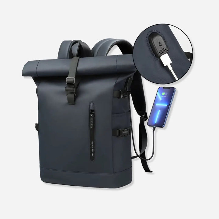 Rolltop Ryggsekk | Slank og funksjonell | Luvikno