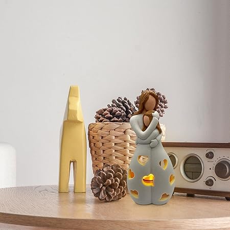 Bordlampe med romantisk har design Luvikno