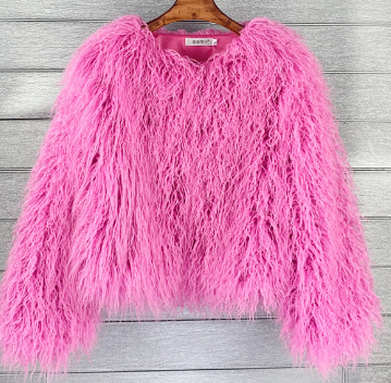 Luvik | Fluffy Kort Jakke