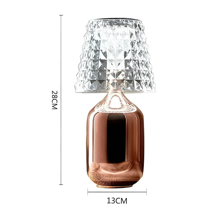 Luvikno | Zaroti Luxe Bordlampe – Trådløs & Elegant