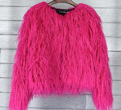 Luvik | Fluffy Kort Jakke