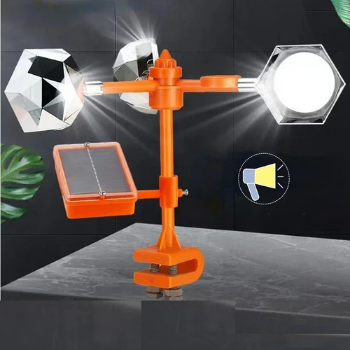ZonSpin Bird Protector – 360° Refleks Taubenschreck drevet med solenergi | Luvikno