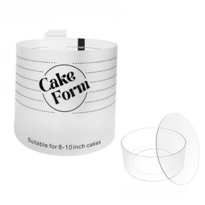 Rund Justerbar Kake Ringform Akril Sirkel Baking Kake Ring | Luvikno