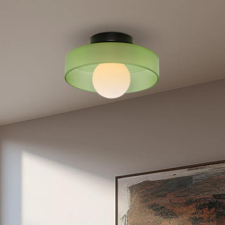 Luvikno | Rund Taklampe med Stilig Funksjonalitet - LumiSphere