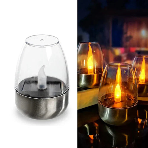 CandelaSoleil – Elegant Solarlampe for Hage og Terrasse Luvikno