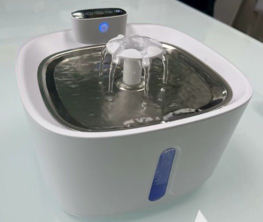 Smart Drikkefontene for Katter og Hunder – 3.2L Rustfritt Stål med Filter | Luvikno