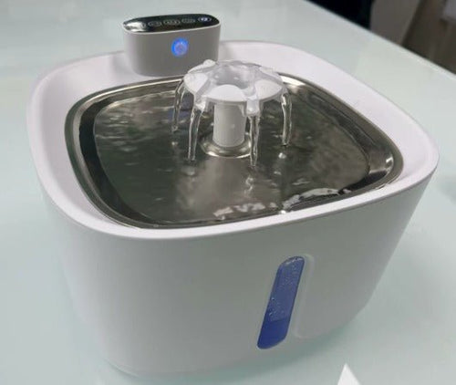 Smart Drikkefontene for Katter og Hunder – 3.2L Rustfritt Stål med Filter | Luvikno