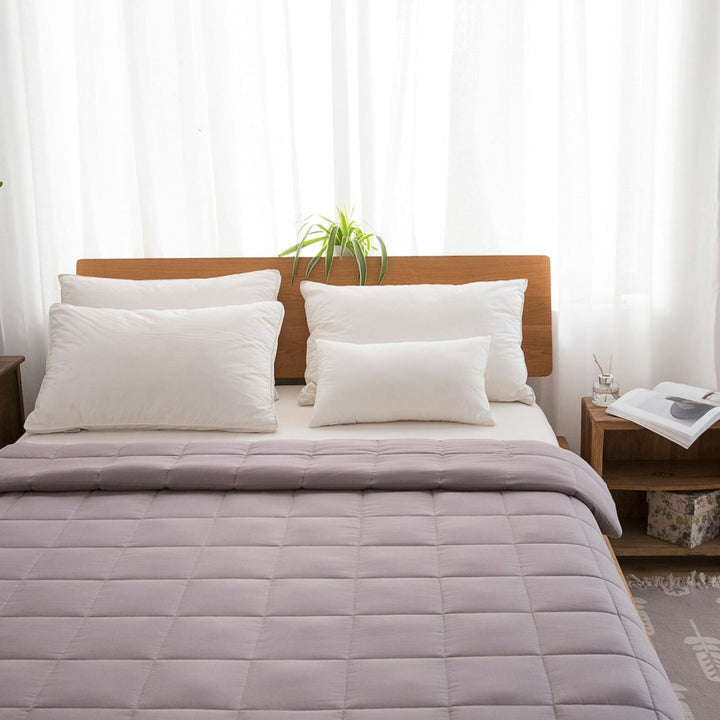 Large Soft Summer Cooling Weighted Bed Blanket Queen | Luvikno