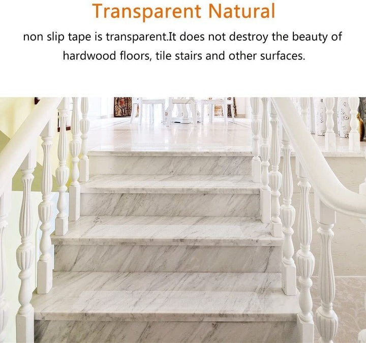 Trappetrinn Non-Slip Striper for Innendørs Klar Sikkerhet Anti-Skli Trinn Grip Tape Luvikno