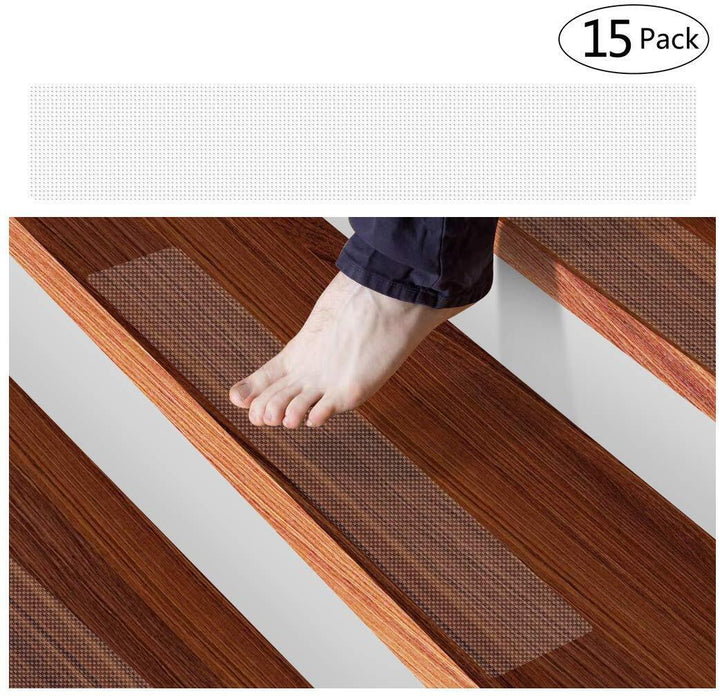 Trappetrinn Non-Slip Striper for Innendørs Klar Sikkerhet Anti-Skli Trinn Grip Tape Luvikno