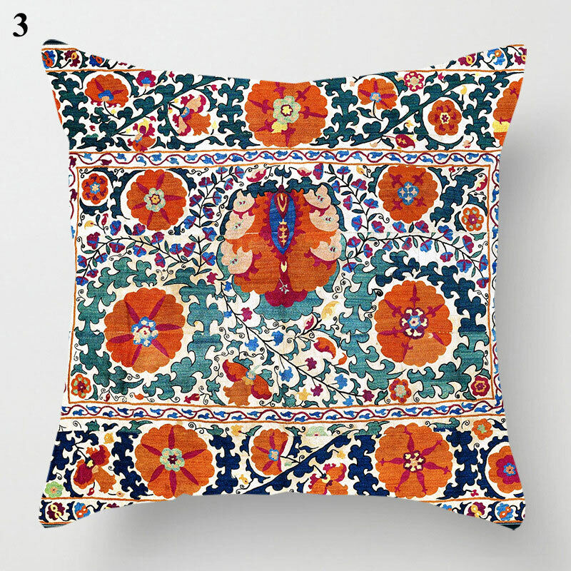 Etnisk Boho Mandala Print Kasteputevar Sofa Putetrekk Hjemmedekor Luvikno