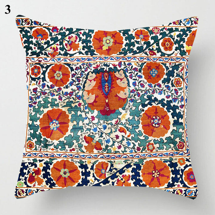 Etnisk Boho Mandala Print Kasteputevar Sofa Putetrekk Hjemmedekor Luvikno