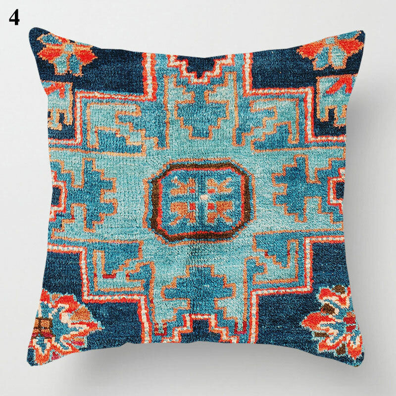 Etnisk Boho Mandala Print Kasteputevar Sofa Putetrekk Hjemmedekor Luvikno