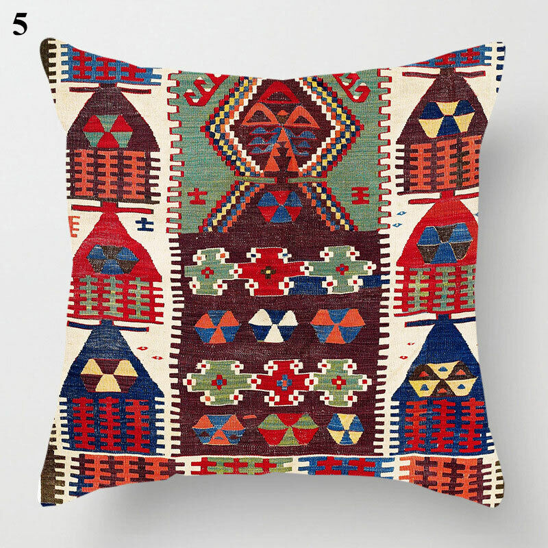 Etnisk Boho Mandala Print Kasteputevar Sofa Putetrekk Hjemmedekor Luvikno