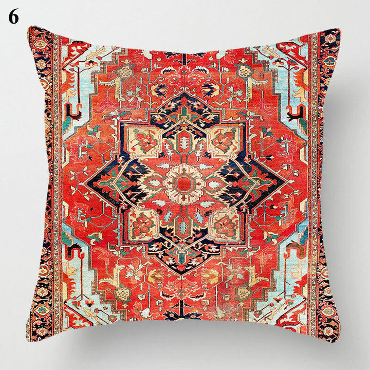Etnisk Boho Mandala Print Kasteputevar Sofa Putetrekk Hjemmedekor Luvikno