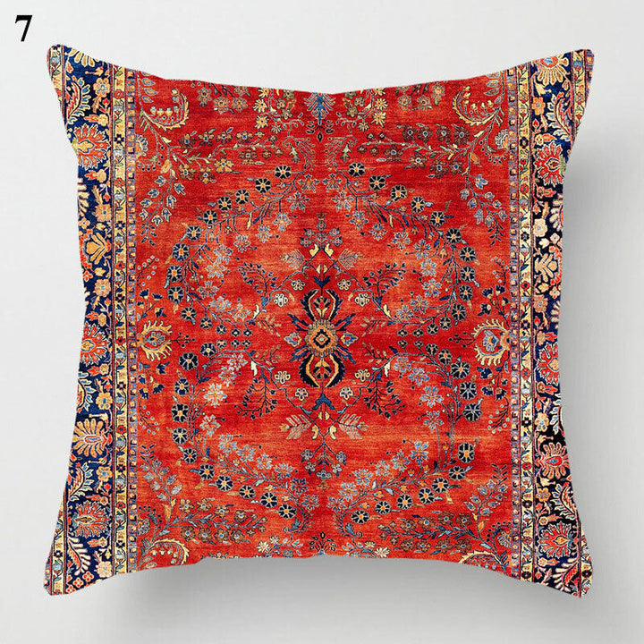 Etnisk Boho Mandala Print Kasteputevar Sofa Putetrekk Hjemmedekor Luvikno