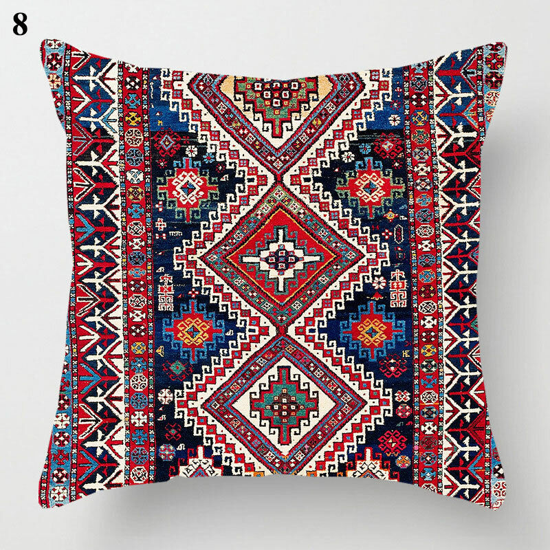 Etnisk Boho Mandala Print Kasteputevar Sofa Putetrekk Hjemmedekor Luvikno